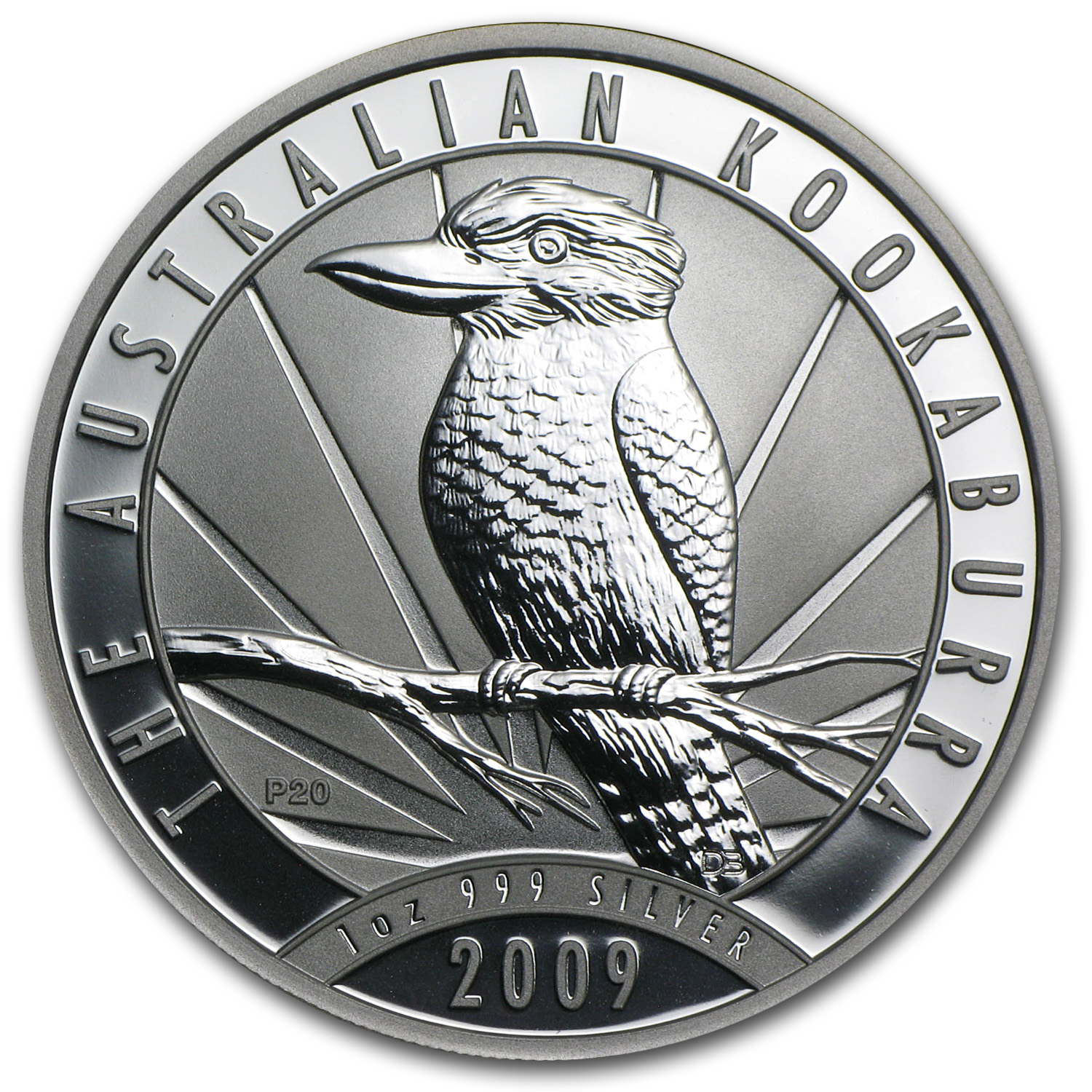 2009 KOOKABURRA 1oz SILVER Coin in Capsule